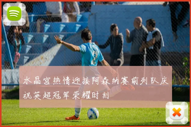 水晶宫热情迎接阿森纳赛前列队庆祝英超冠军荣耀时刻